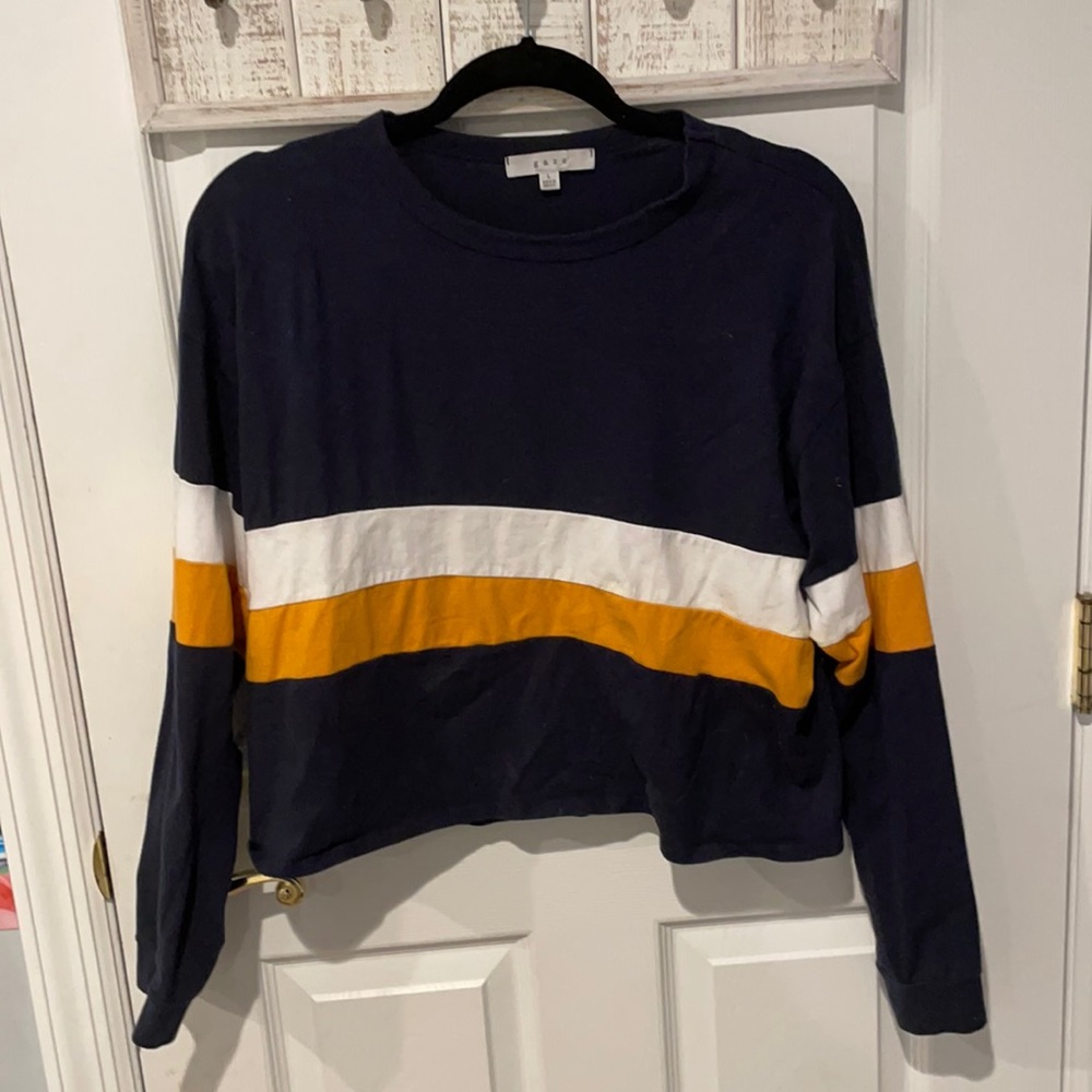 Loose fit long sleeve.
